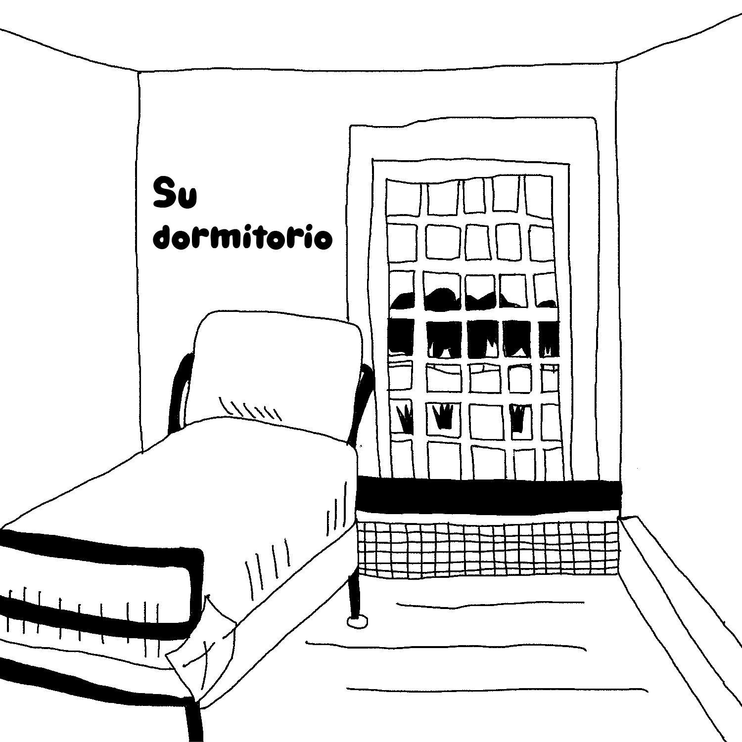 Su dormitorio